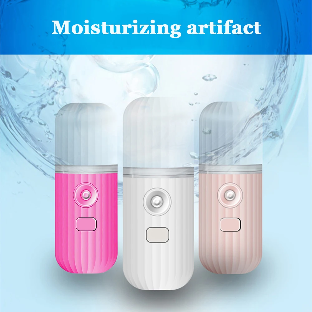 USB Nano Steamer Hydrating Face Mist Spray Mister Facial Moisturizing Humidifier for Household Healthy Care Supplies |