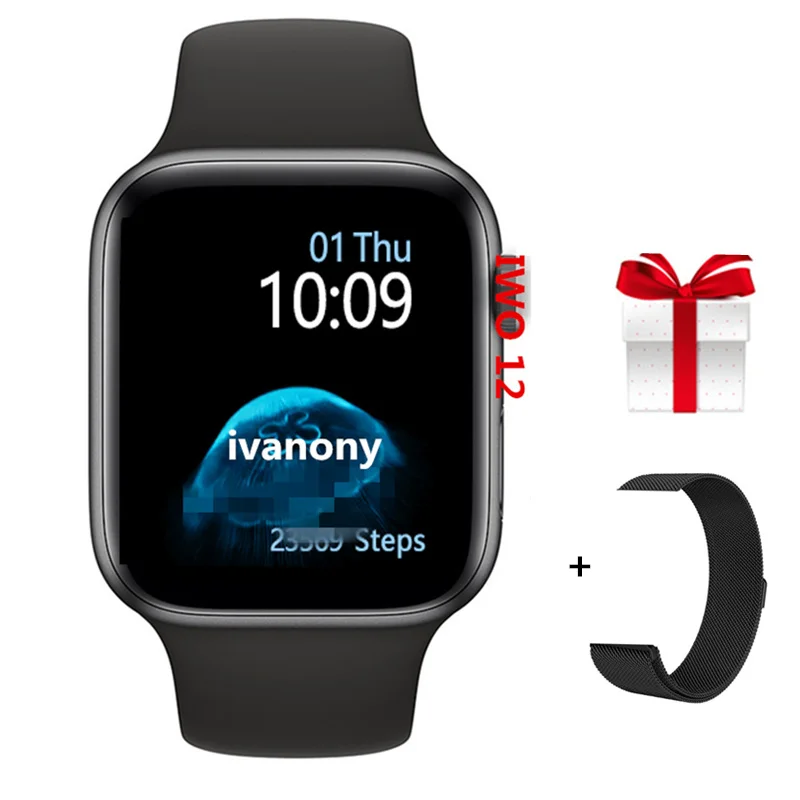 H Смарт-часы Для женщин IWO12 Часы SmartWatch IWO 12 серия pro 5 44 мм Водонепроницаемый IP68 женские Смарт-часы для Iphone 6 7 8 X Android - Цвет: H