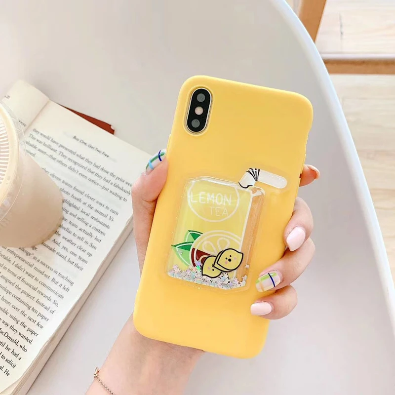 Ainike милый 3D летний напиток сок игрушка жидкий Мягкий ТПУ чехол для телефона OPPO A3