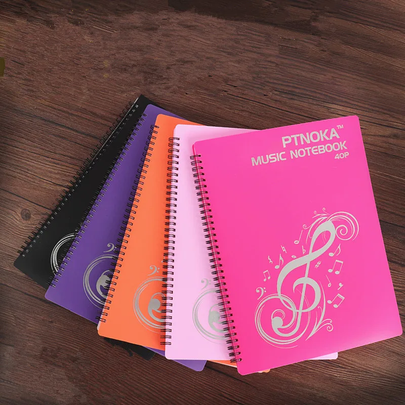 40 страниц пианино папка гладкая просечно вытяжной лист для нот A4 мешок