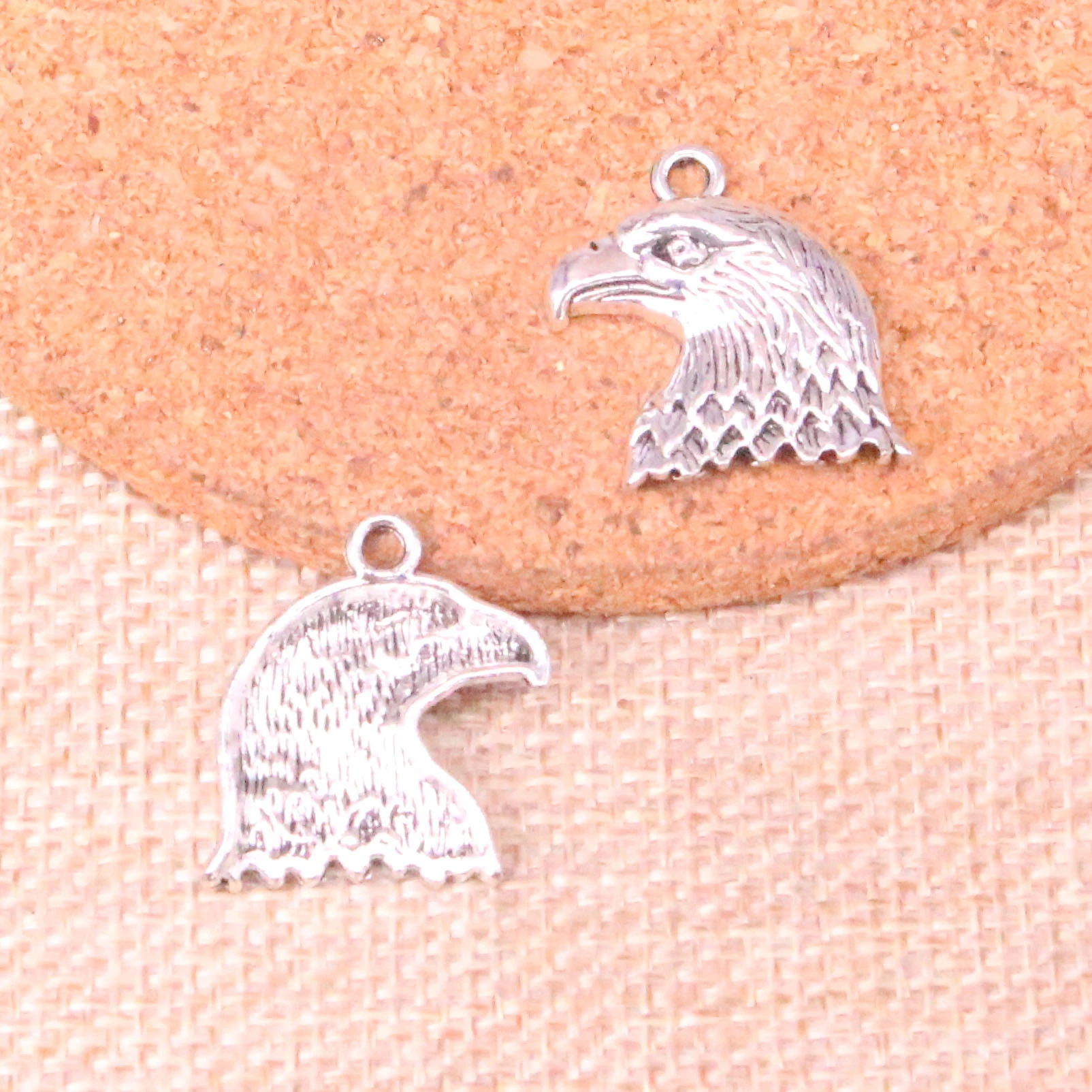 48 шт. Подвески hawk eagle из цинкового сплава подвеска для ожерелья серьги браслета