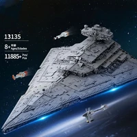 super high difficulty adult starship series model male fun assembled puzzle small particle building toys