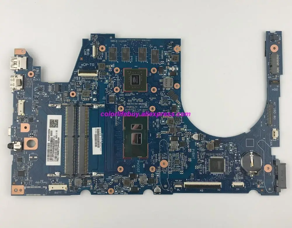 

Genuine 857297-001 857297-601 w 940MX/2GB i7-6500U 6050A2822001-MB-A01 Laptop Motherboard for HP 17-U018CA 17T-U000 M7-U009DX PC