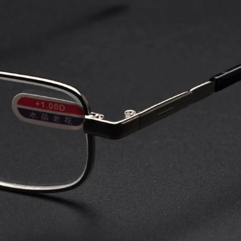 Очки для чтения в металлической оправе мужчин и женщин 1 0 4 гг. R074|Женские очки