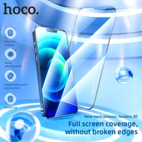 hoco 2021 for apple iphone 13 pro max hd tempered glass film screen protector 3d full protective cover for iphone 13 mini glass