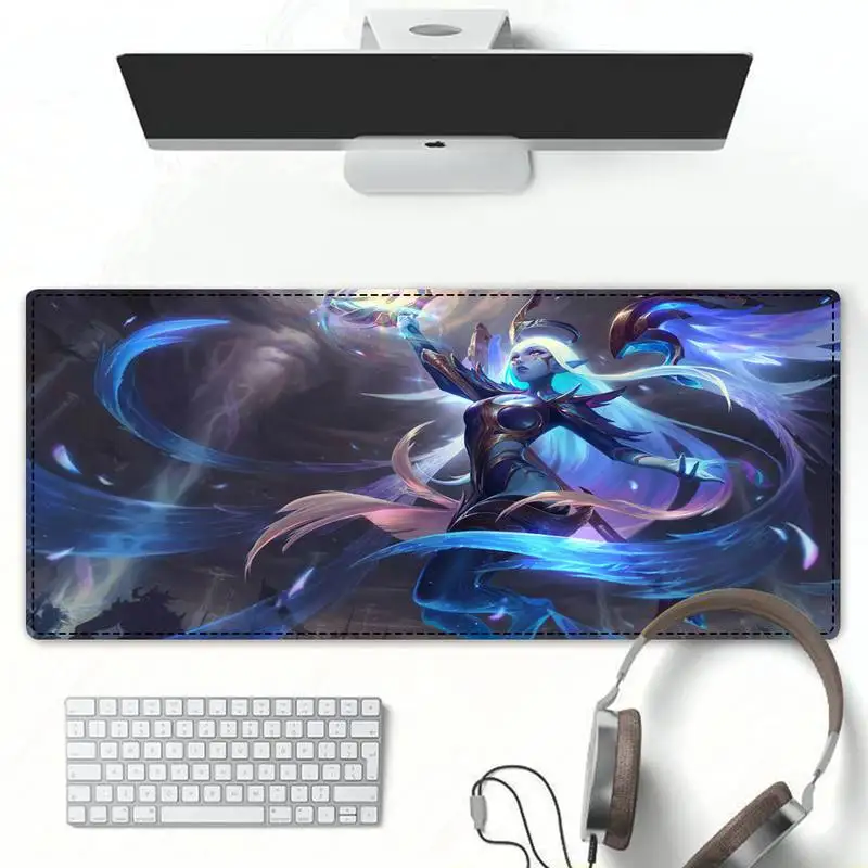 

2020 League Of Legends Soraka Gaming Mouse Pad Gaming MousePad Large Big Mouse Mat Desktop Mat Computer Mouse pad For Overwatch
