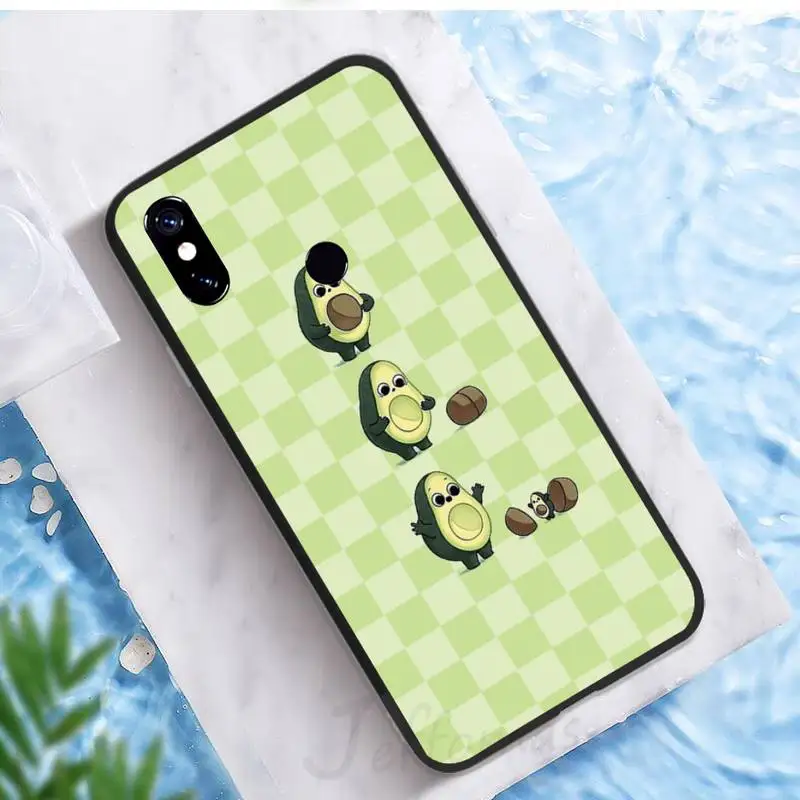 

Avocado cute cartoon fruit Phone Case For Xiaomi Redmi note 7 8 9 pro 8T 9A 9S Mi Note 10 Lite pro