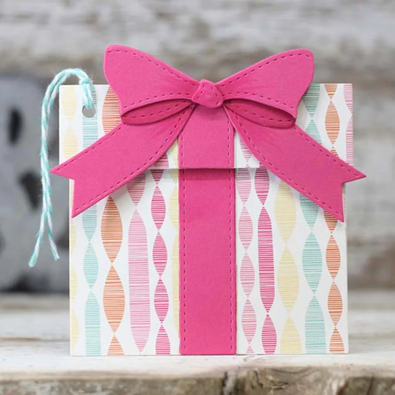 Металлические штампы в подарочной коробке форма для вырезания скрапбукинга