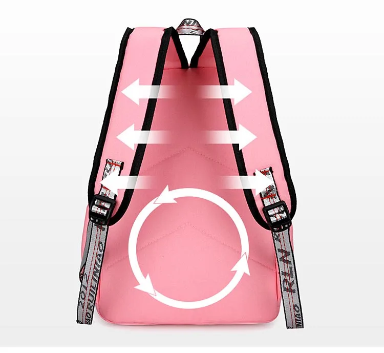 Школьные ранцы для девочек-подростков с замком рюкзак защитой от кражи женщин