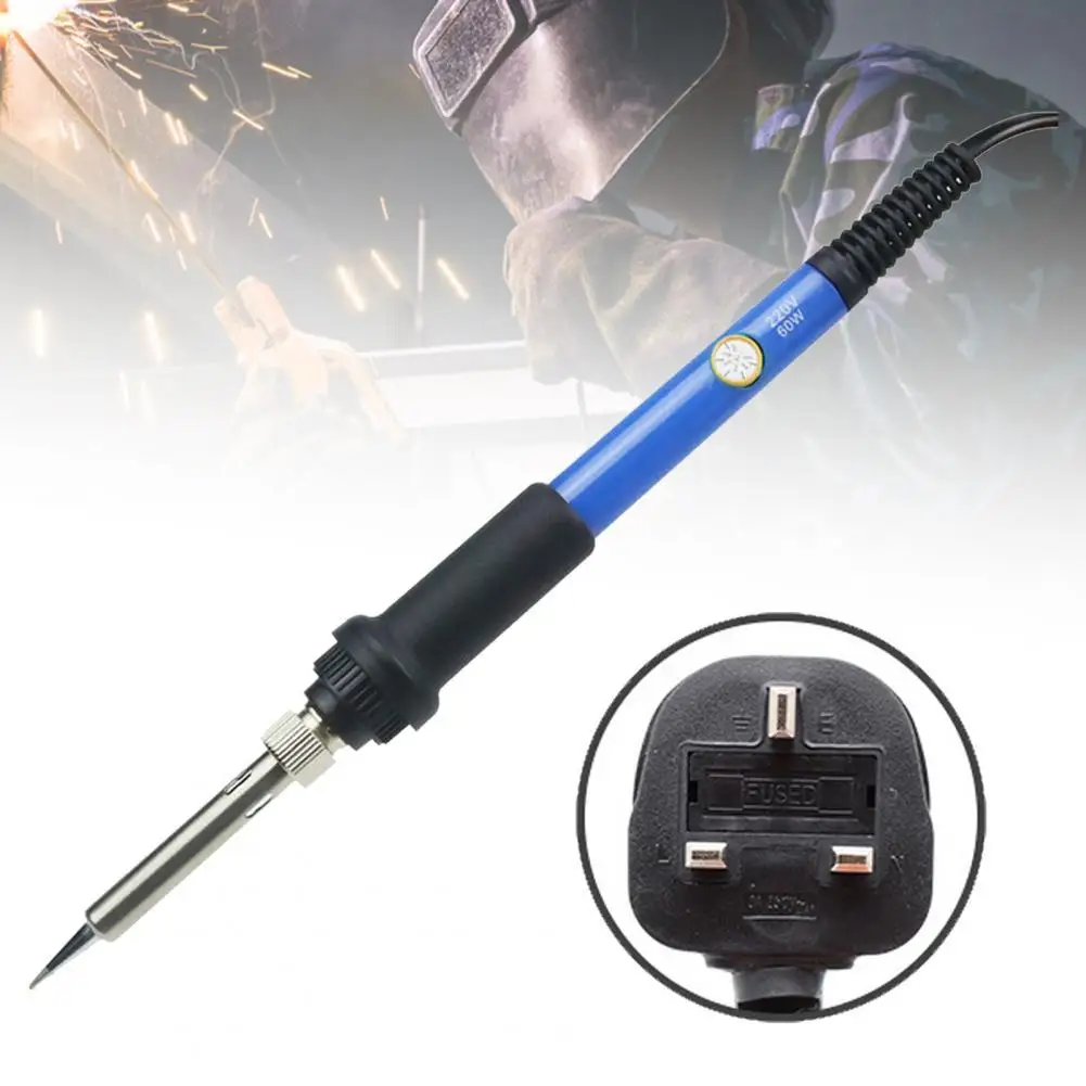 

60W 110/220V Adjustable Temperature Electric Soldering Iron Welding Solder Rework Station Heat Pen Pencil Tips Repair Tool