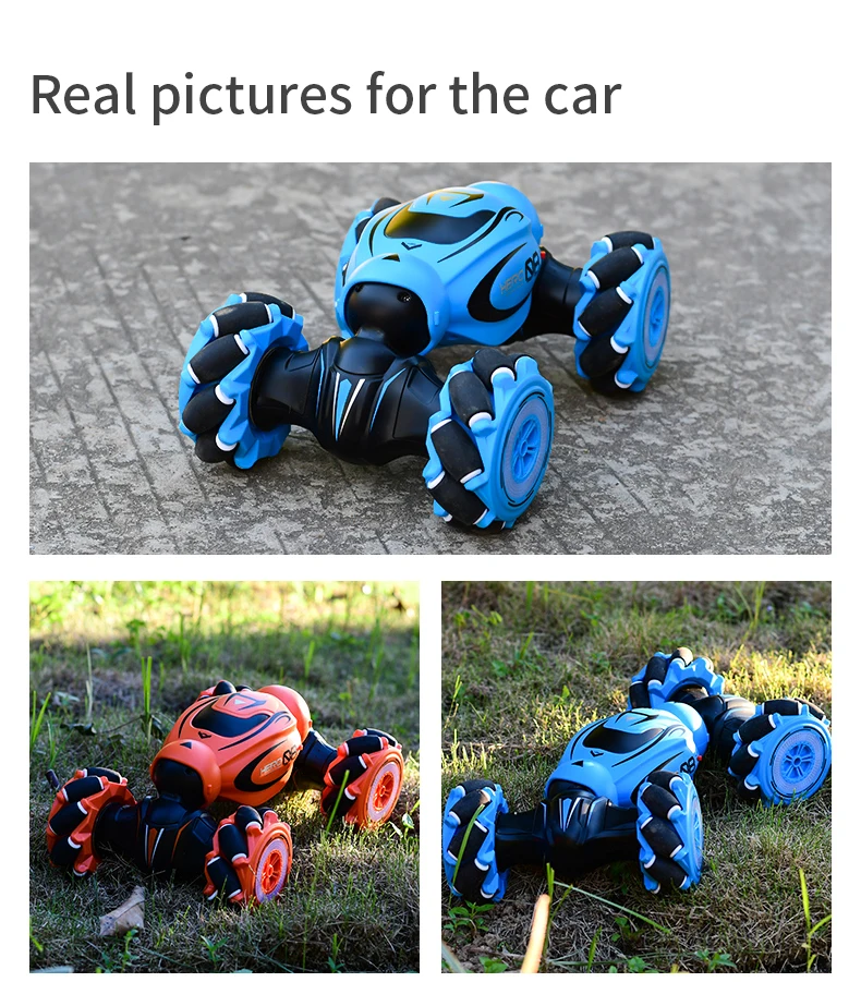 

RC Car High Speed Gesture Sensing Stunt Car 2.4G Remote Control Car 360 Deformation Climbing Vehicle Children Toys Gift