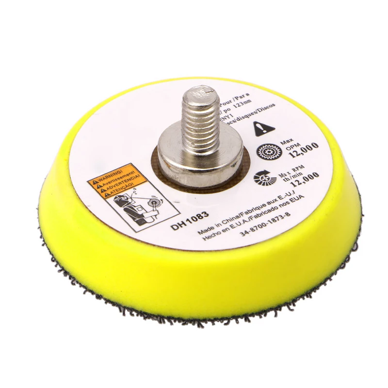 

Polishing Sander Backer Plate Napping Hook Loop Sanding Disc Pad 6" 150MM