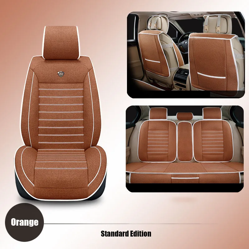 

Льняной универсальный чехол для автомобильных сидений для Buick vw Chevrolet Enclave Encore Envision автомобильные аксессуары Автомобильный Стайлинг чехол для автомобильного сиденья