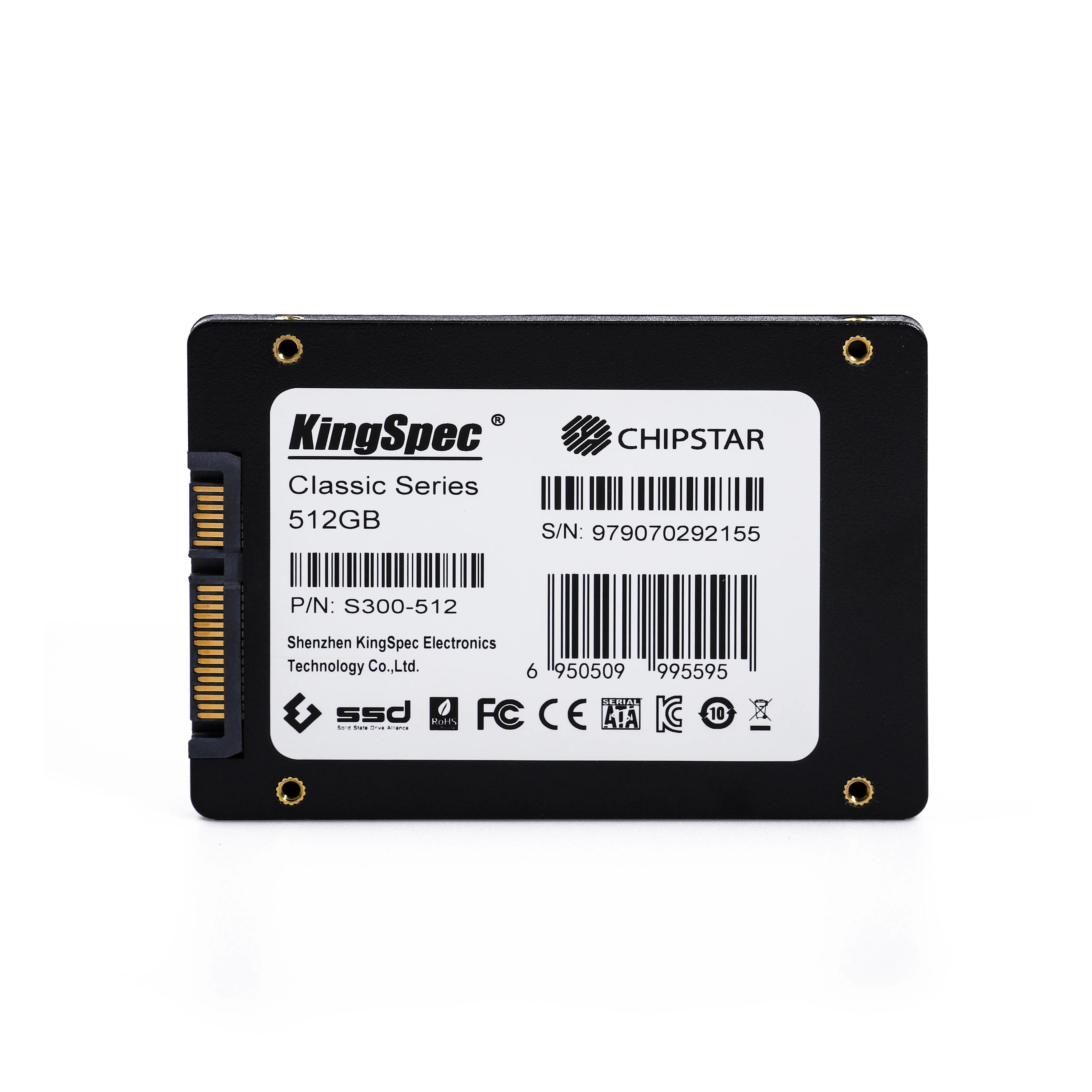 KingSpec 2,5 дюймов SATA3 SSD S300 серии 128 ГБ 256 Гб жесткий диск 512 ГБ 1 ТБ 2 ТБ sata 2,5 hd Диск Внутренний жесткий диск для настольных ПК