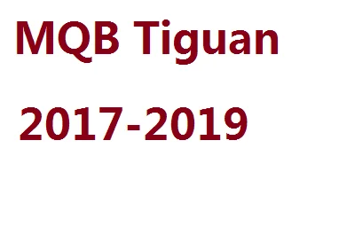 Для V W Golf 7 MQB Tiguan MQB Octavia-Park Pilot передний и задний 8 датчик 8K с модулем OPS stents жгут проводов - Название цвета: MQB Tiguan