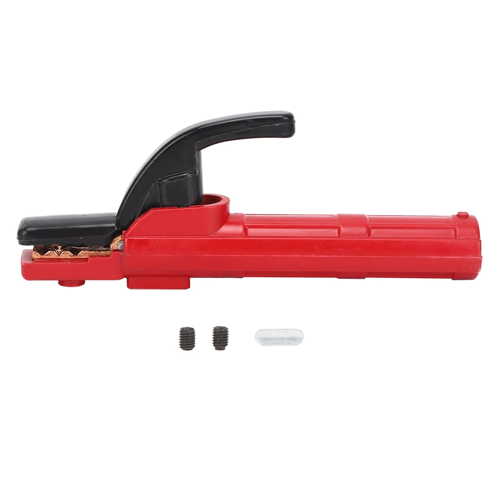 

Electrode Clamp Copper Insulated Handle Welding Rod Holder Welder Repairing Tool