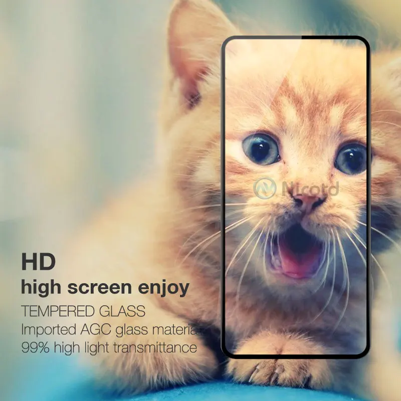 Для One Plus 7 Pro защита экрана оригинал полное покрытие никотд стекло закаленное для