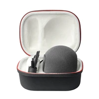 travel carrying case for homepod mini smart speaker shockproof anti fall portable storage bag sound box protective cover shell