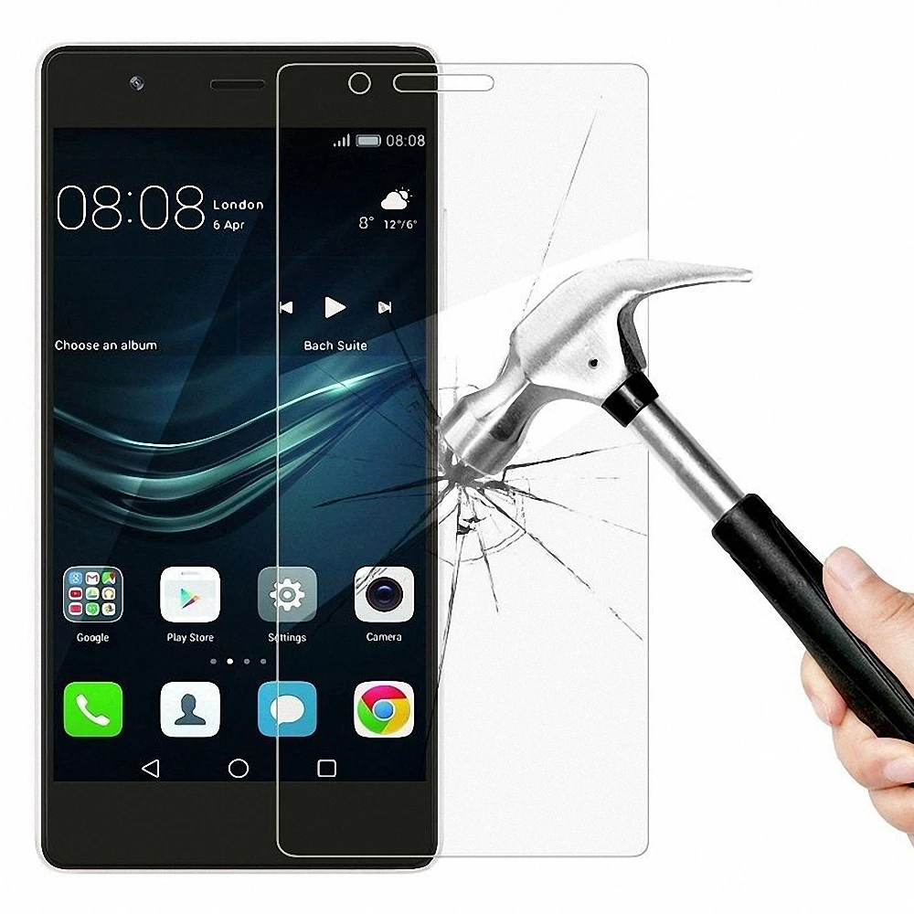 

5pcs/lot tempered glass for huawei p10 lite 0.26mm 2.5d 9h glass screen screen protector for p10 lite verre saver hd