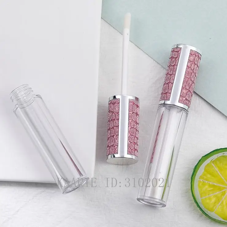 

5ml Round Lip Gloss Tubes High Grade Clear Plastic Empty Lip Gloss Containers lipgloss Bottles Cosmetic Packaging Containers