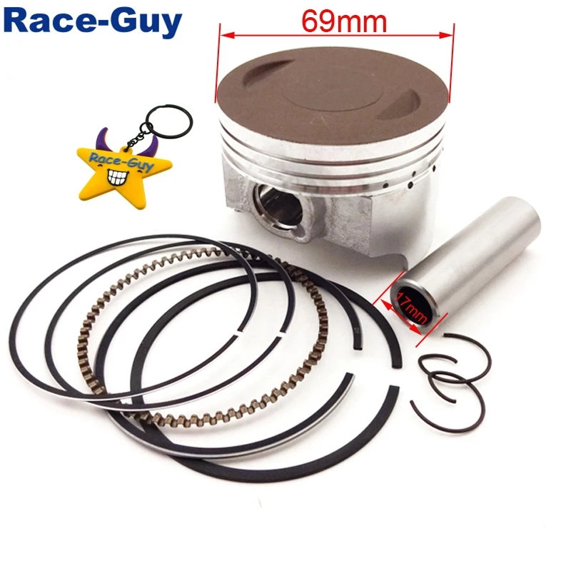 Комплект контактов 69 мм поршня 17 для китайского двигателя 250 куб. См ZongShen CB250