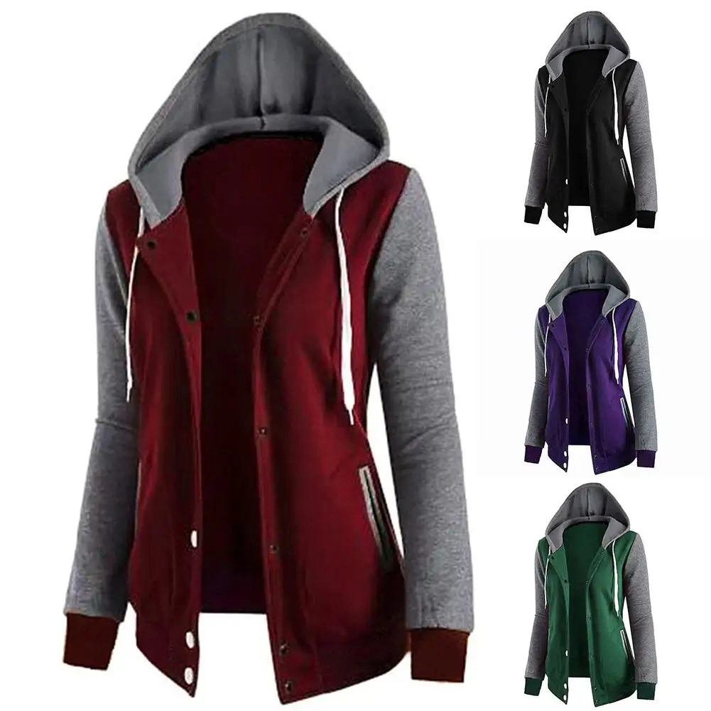 Повседневные женские куртки с капюшоном на шнурке пальто длинным рукавом