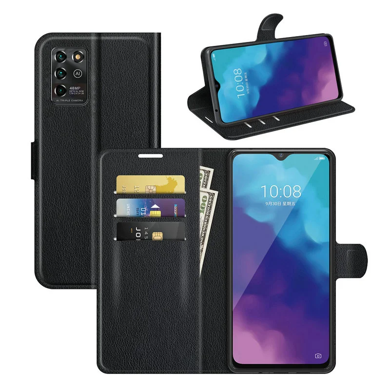Кожаный чехол-книжка для ZTE Blade V30 Vita 8030 | Мобильные телефоны и аксессуары