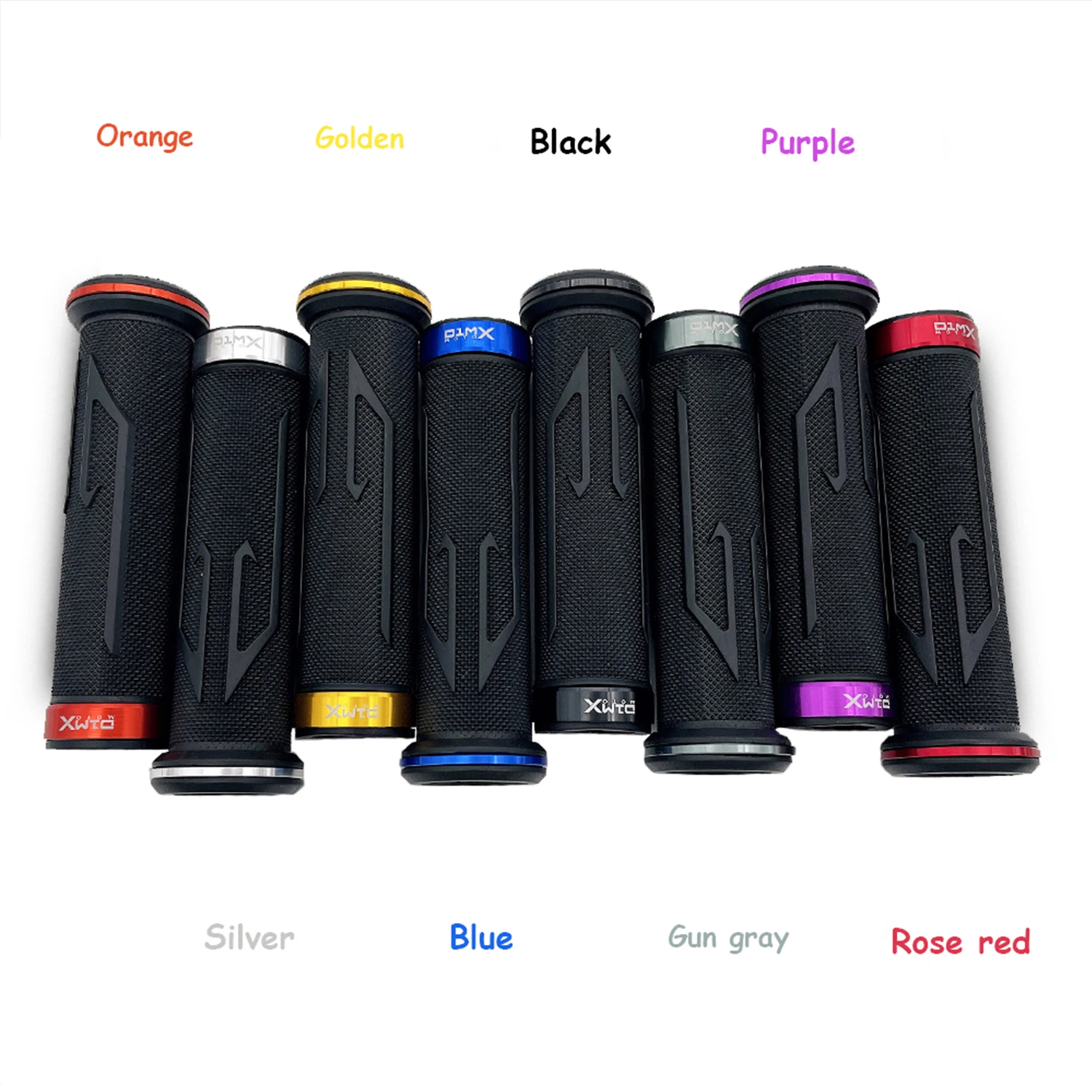 

7/8'' Universal Motorcycle Handlebar Grips Bike Grips Thruster Grips 20.5mm 24.5mm for CBR650F X-ADV150 NMAX FZ16 Z250 Z300 BWSX