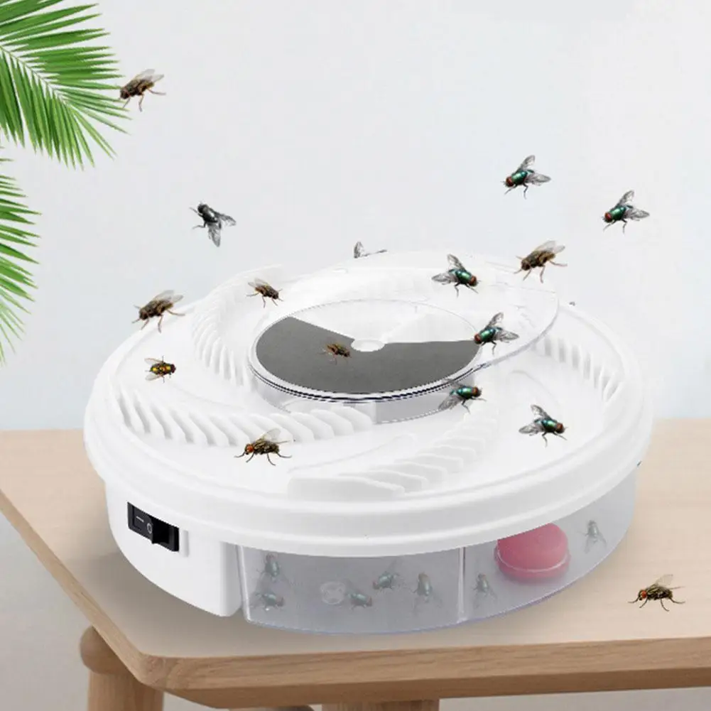 

USB Electric Fly Trap Automatic Effective Flycatcher Insect Flying Killer Artifacts Mosquito Fly Repeller Control Catching J8V5