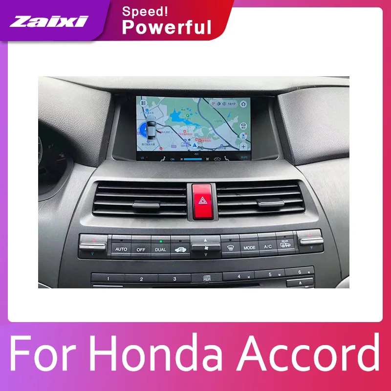 Автомобильный проигрыватель с радио и GPS для Honda Accord 2008 2009 2010 2011 2012 2013 Wi Fi Mirror link Navi