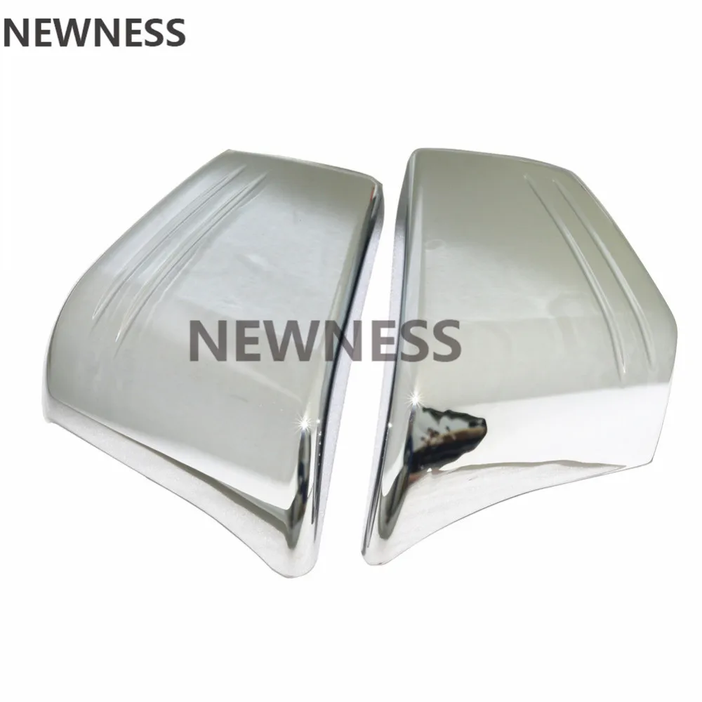 Мотоциклетная черная/хромированная обтекательная батарея боковая крышка для Honda