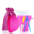 Многоразовая менструальная чаша Copa, Менструальный диск с плоской посадкой, дизайнерские силиконовые менструальные диски, сверхтонкие Стерилизующие тампоны, альтернативные