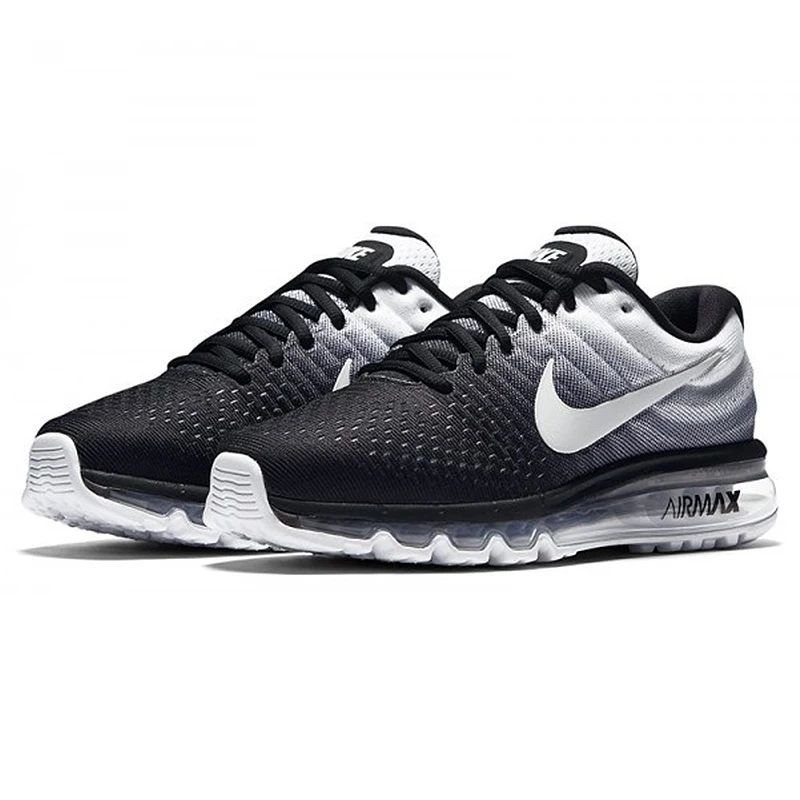 Оригинальные подлинные мужские кроссовки для бега Nike AIR MAX, градиентные, на шнуровке, прочные, спортивные, дизайнерские, хорошее качество, обувь 849559-010