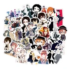 Багажник из японского аниме Bungo Stray наклейки с изображениями собак, 103050 шт.компл., для мультяшных игрушек, чемодана гитарная надпись, ноутбука, скейта, компьютера, автомобиля