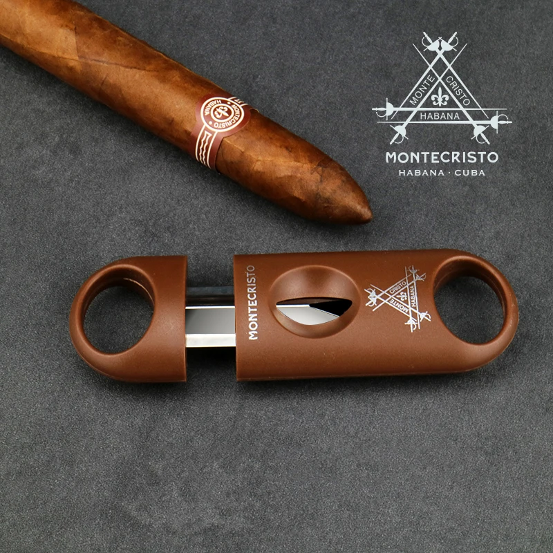 Нож для сигар COHIBA 3 шт. в комплекте острое лезвие из нержавеющей стали V-образная