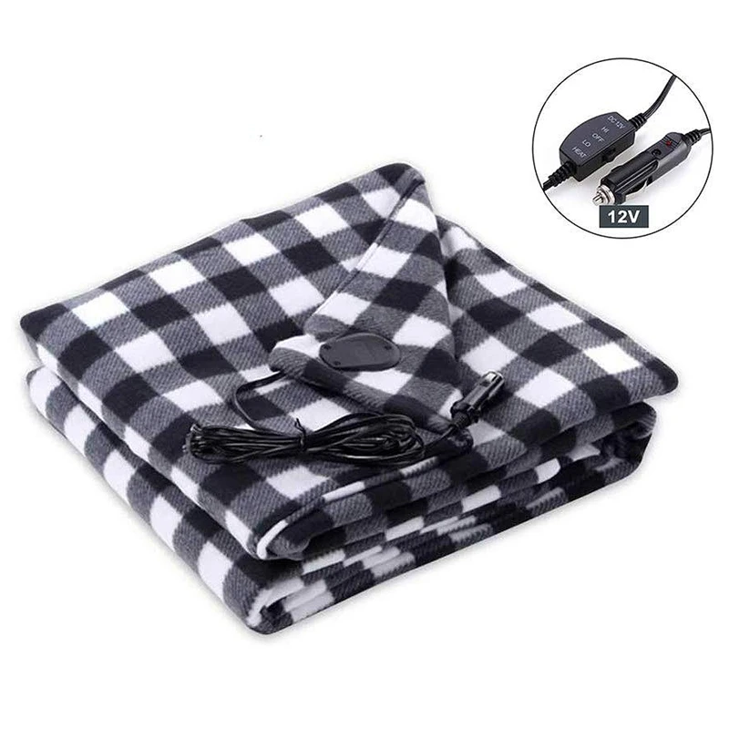 Новое одеяло для электрического автомобиля с подогревом 12 Вольт флисовый