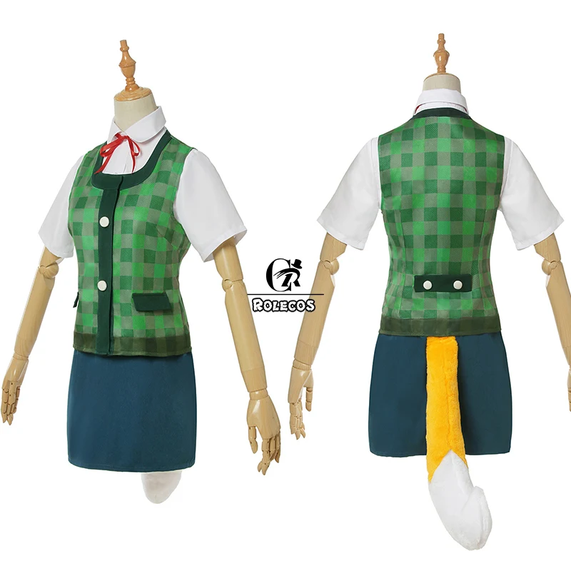 ROLECOS костюм для косплея по пересечению животных летний изабеля женский рубашка