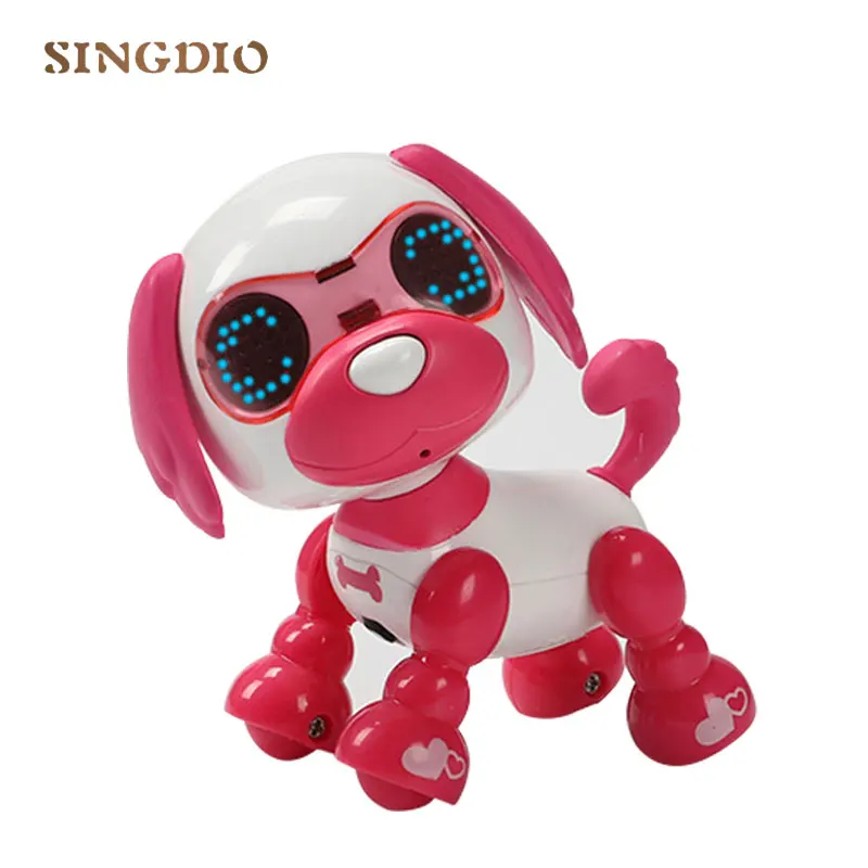 Интерактивные лающие Электронные Животные подарки Детские игрушки pet батарея