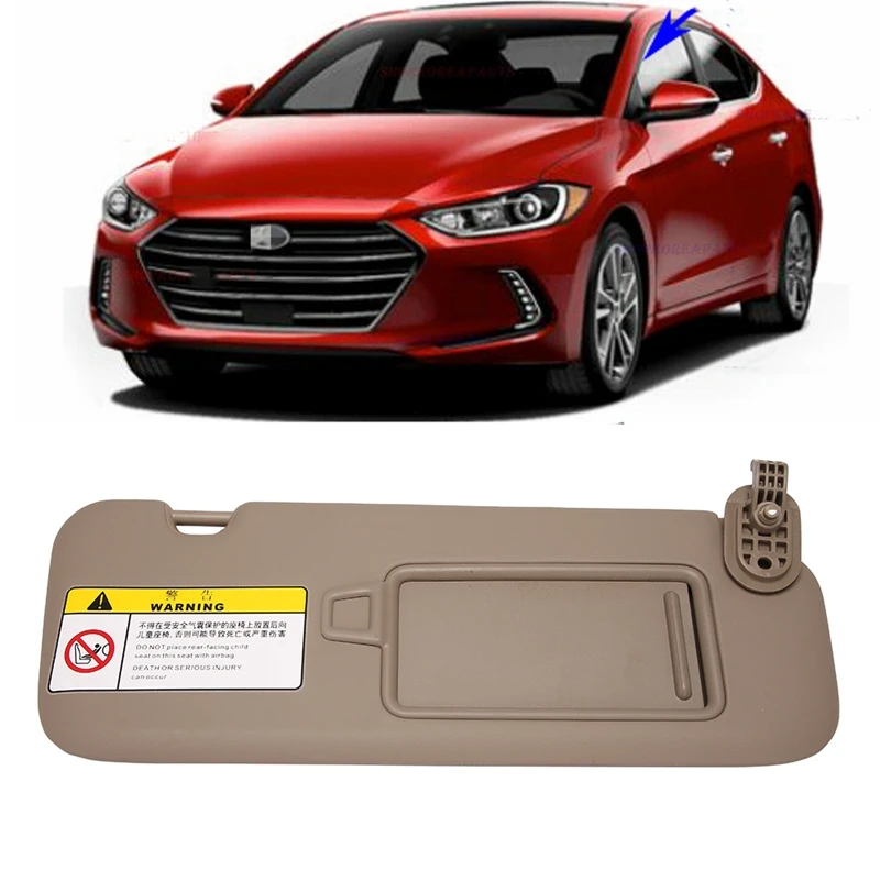 

Защитный козырек от солнца для Hyundai Elantra 2016-2020