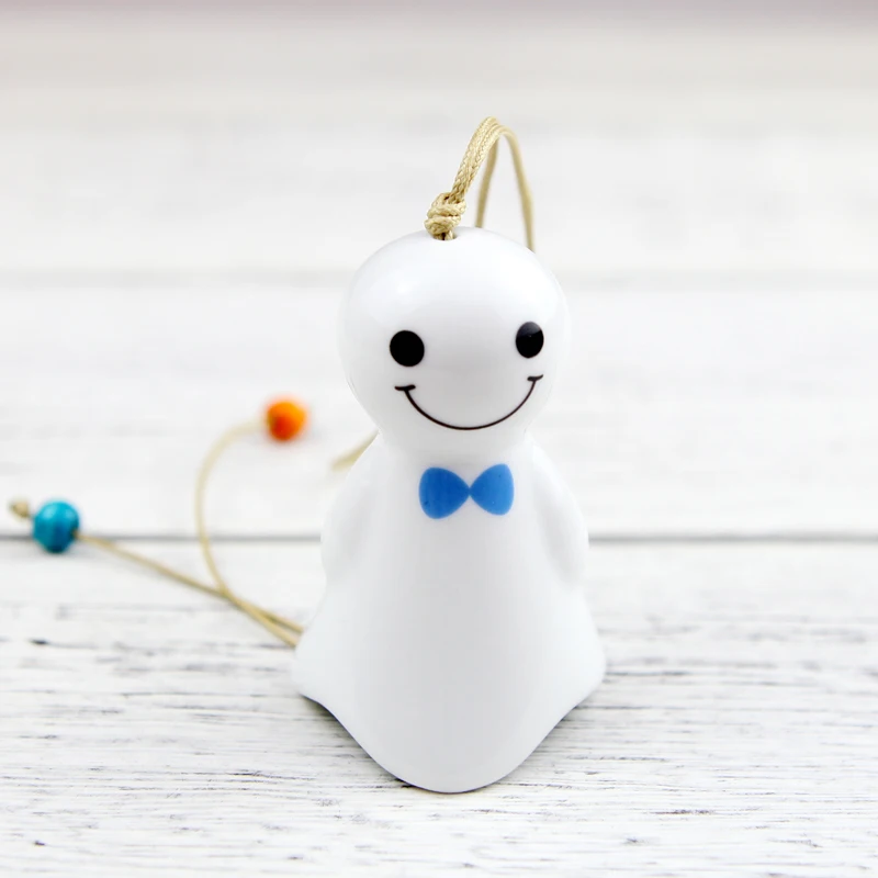 Ветровой звонок с орнаментами керамический колокольчик солнечная кукла