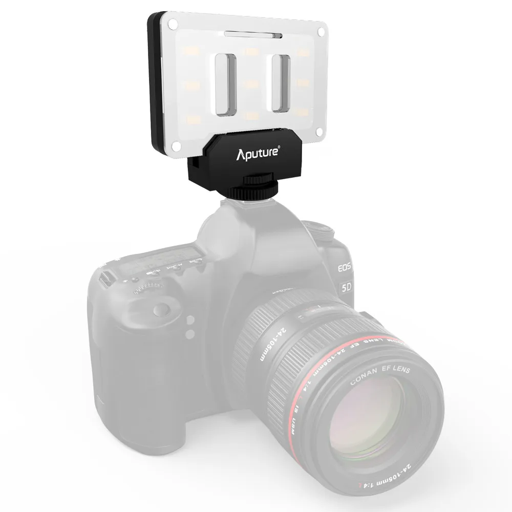 Aputure AL M9 карманный светодиодный свет для студийной видеосъемки Light на Камера