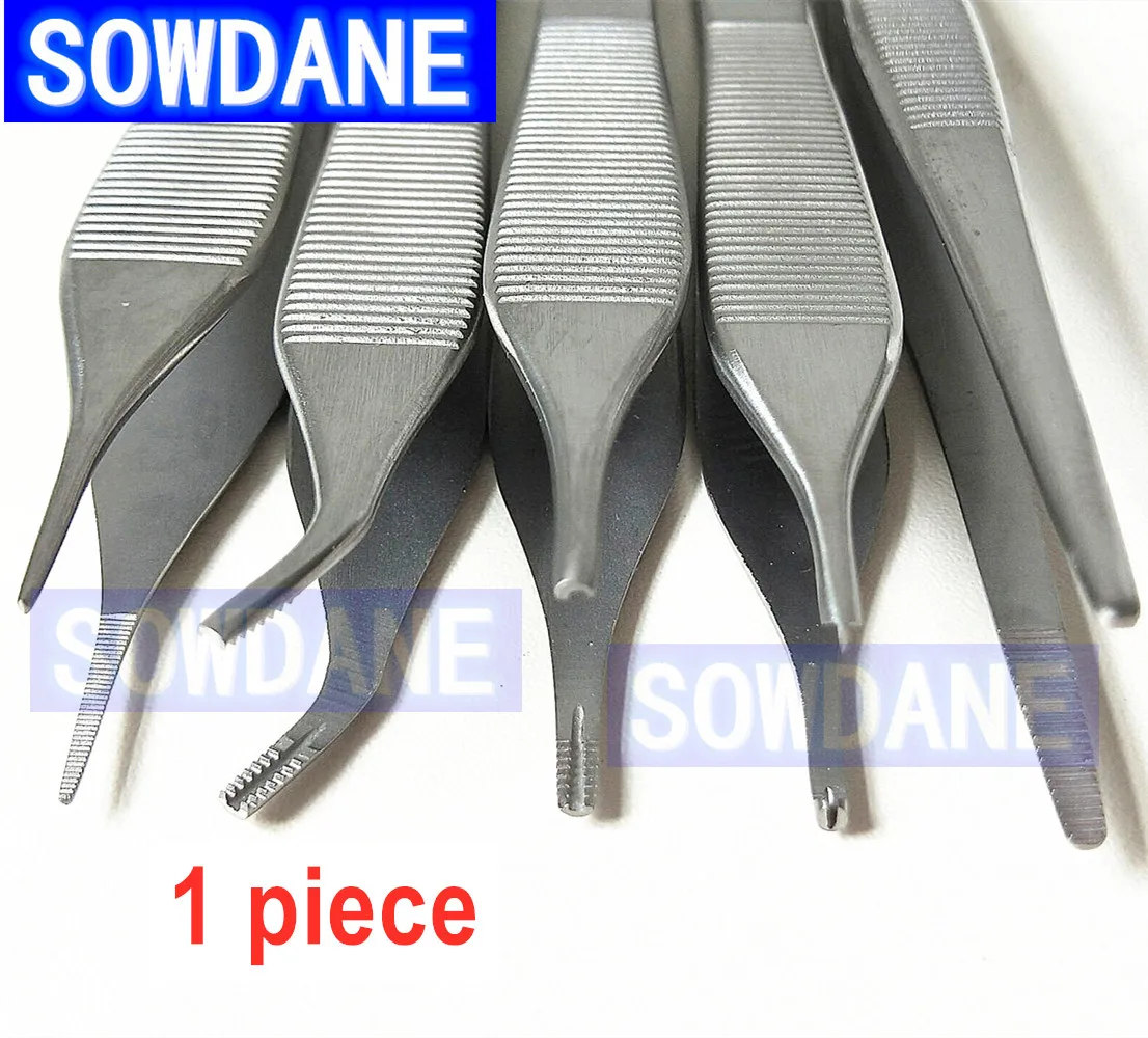 Стоматологический Хирургический пинцет из нержавеющей стали 1 шт. извлечение