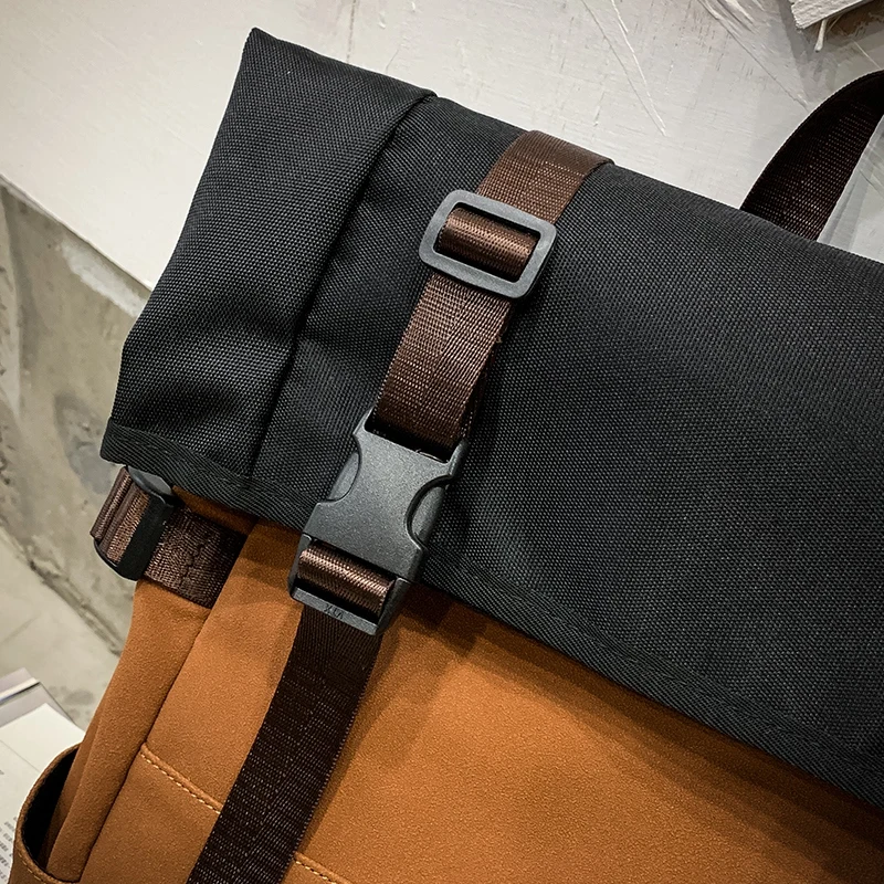 Новый модный мужской рюкзак ретро мужская дорожная сумка вместительный дорожный