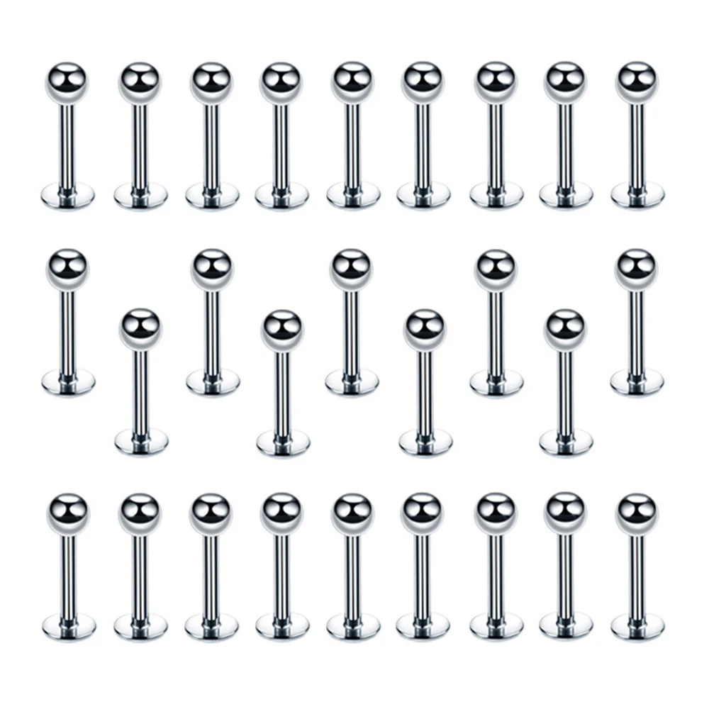 Кольцо для пирсинга губ изделие из хирургической стали прокола хряща уха 16 г 10