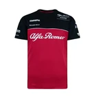 Горячая Распродажа 2021, футболка F1 формула One, команда Alfa Romeo 2019, футболка с коротким рукавом для мужчин и женщин, гоночная футболка Raikkonen