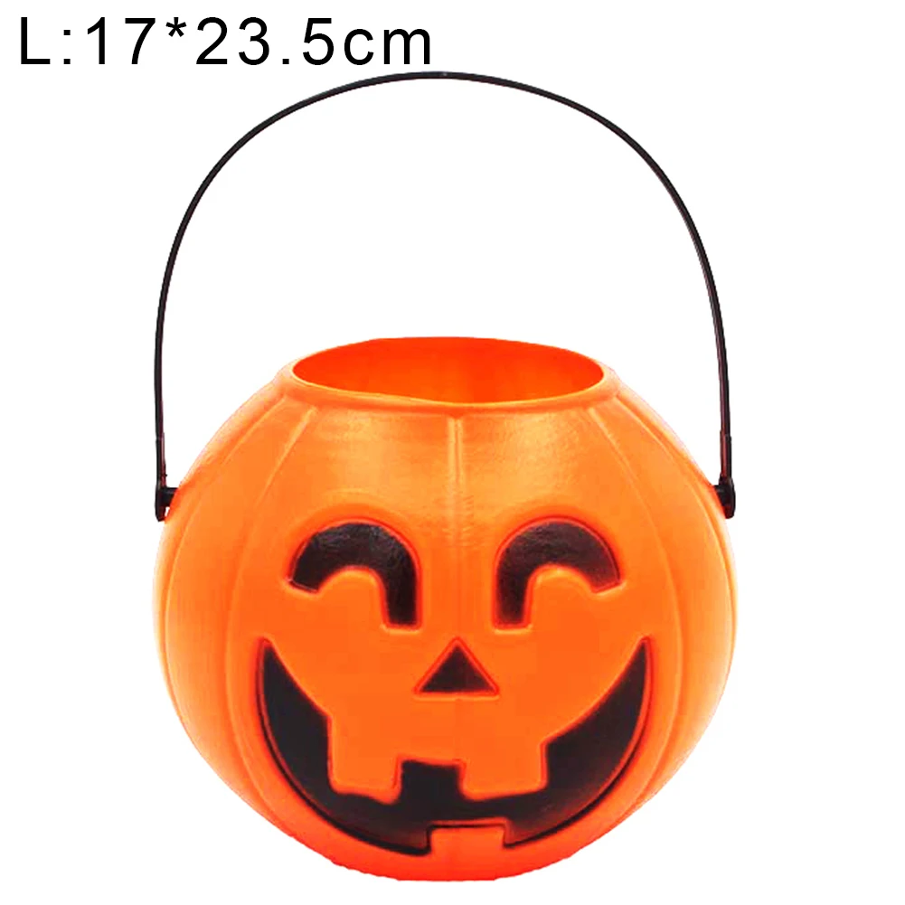 Подставка для конфет в виде тыквы на Хэллоуин ведро розыгрышей корзина украшение