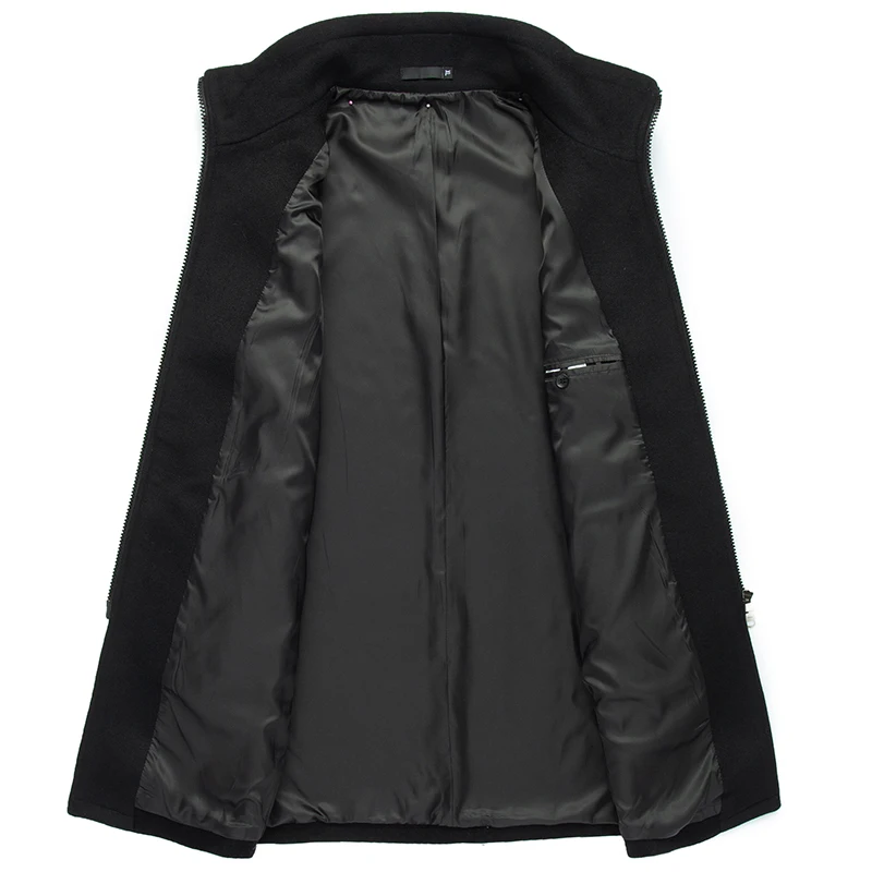 

BATMO 2020 new arrival winter&autumn high quality wool trench coat men,wool jackets men 1855