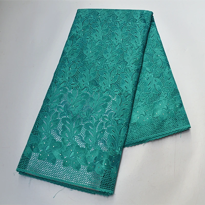 

PC07 prom Party Neat Embroidered Cotton Lace , Hot drilling clothing skirt African celebrates