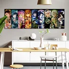 Плакат без рамки с аниме убийца демонов: Kimetsu No Yaiba, настенные картины Kisatsutai, Картина на холсте для украшения комнаты