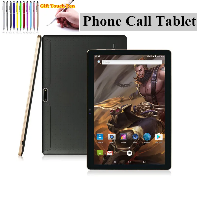 9.7 Inch 3G Phone Call Tablet 1GB+16G Android 6.0 MTK6582 Dual SIM 5.0MP Bluetooth-Compatible Camera Wifi